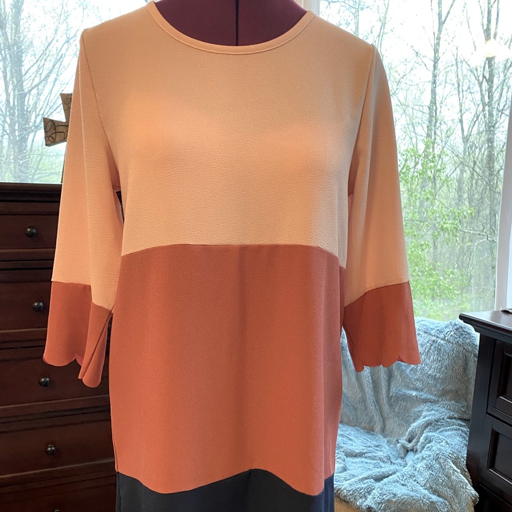 Boutique 3 Color Shift Dress Size S
